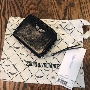 Zadig & Voltaire wallet new with tag come dust bag
